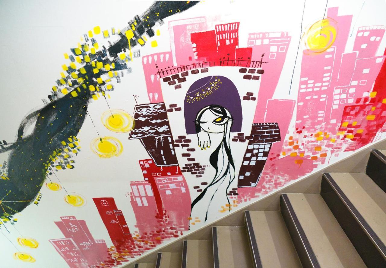 名古屋市自由自在osu 401アパートメント エクステリア 写真